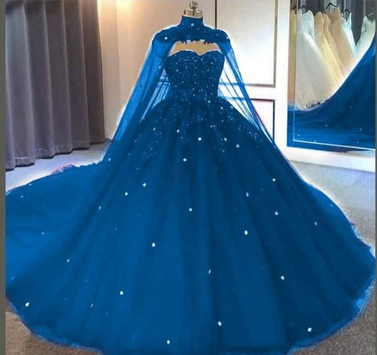Quinceanera Dresses blue Ball Gown Prom Dress        cg23782s mysite