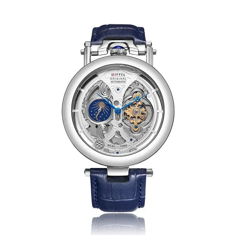 CrystalX Skeleton Men's Mechanical Watchs-1 mysite