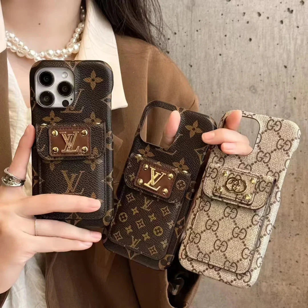 Monogram Canvas Back Card Holder Classic Ophidia Leather iPhone Cases mysite