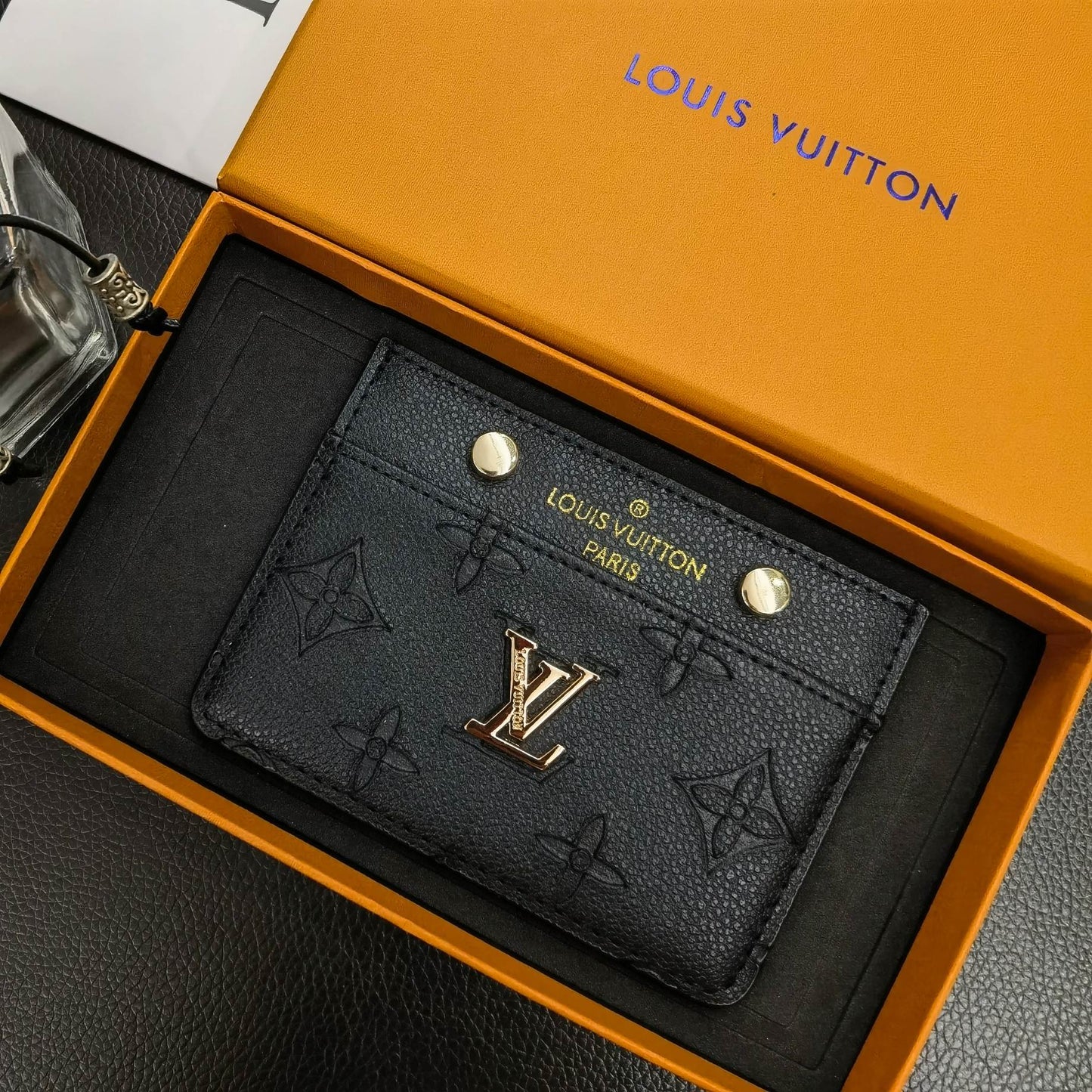 LV Signature Slim Card Holder Wallets mysite
