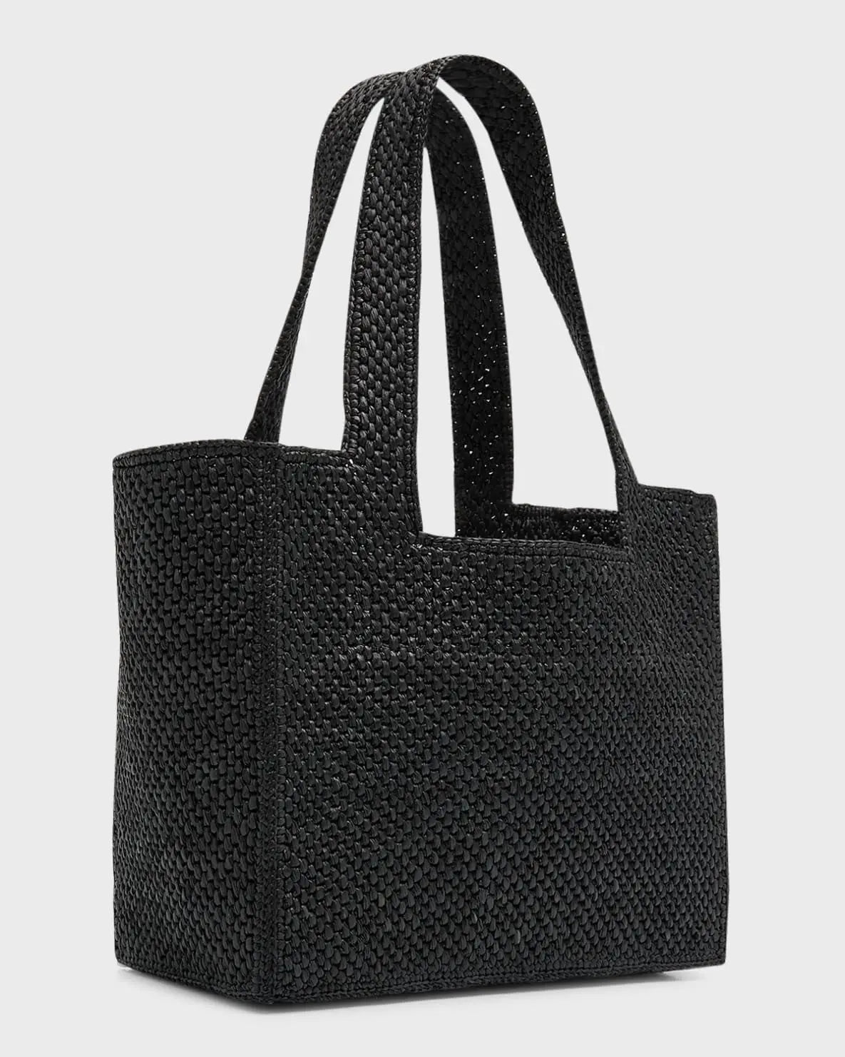 SAINT LAURENT Hobo YSL Shoulder Bag in Raffia mysite