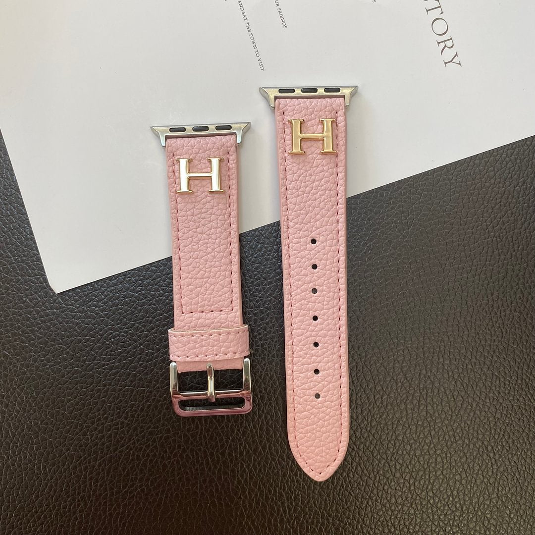 Genuine Pattern Leather Apple Watch Straps-1 mysite