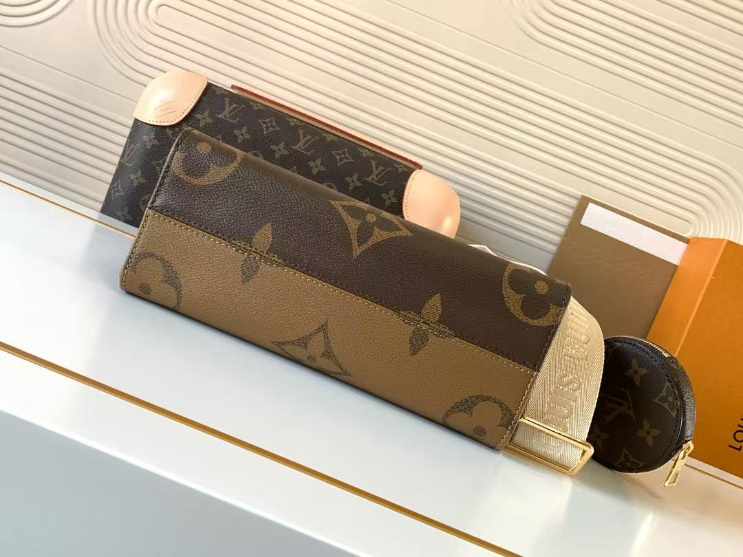 LV OnTheGo PM Brown Monogram and Monogram Reverse Coated Canvas mysite