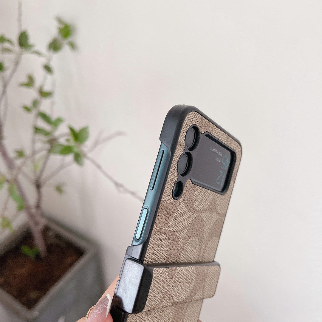 Coach Z Flip/Z Fold Samsung Phone Case with Finger Straps mysite