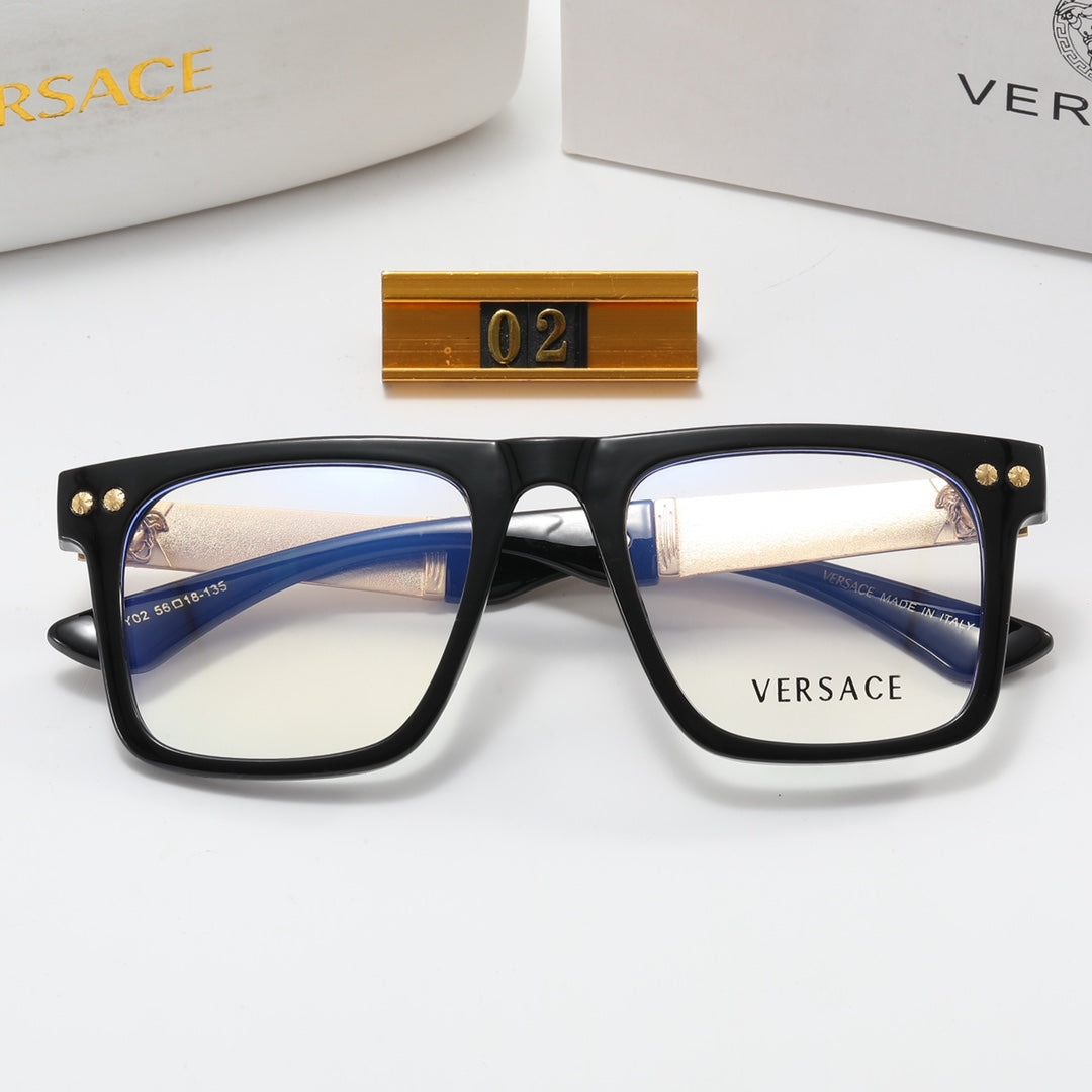 Fashion Metal Medusa Frame Glasses-s mysite