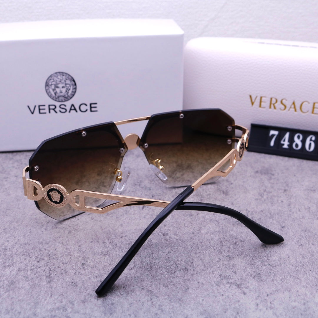 Stylish Medusa Rimless Sunglasses 7486s mysite