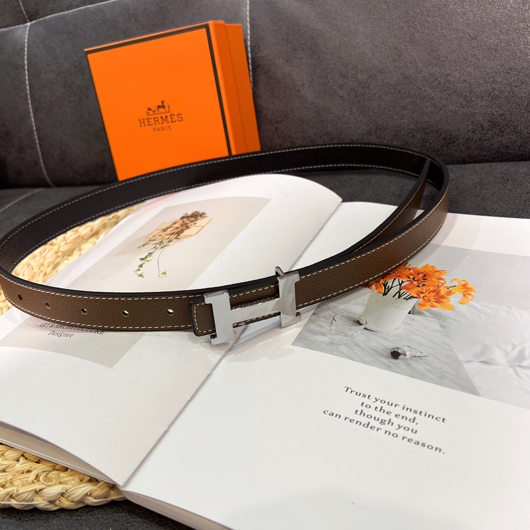 Double Sided Leather Women's Belts mysite