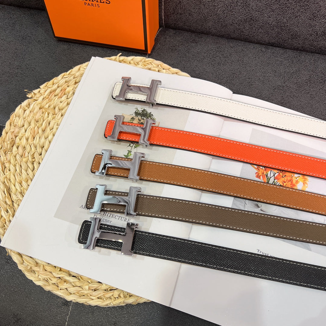 Double Sided Leather Women's Belts mysite