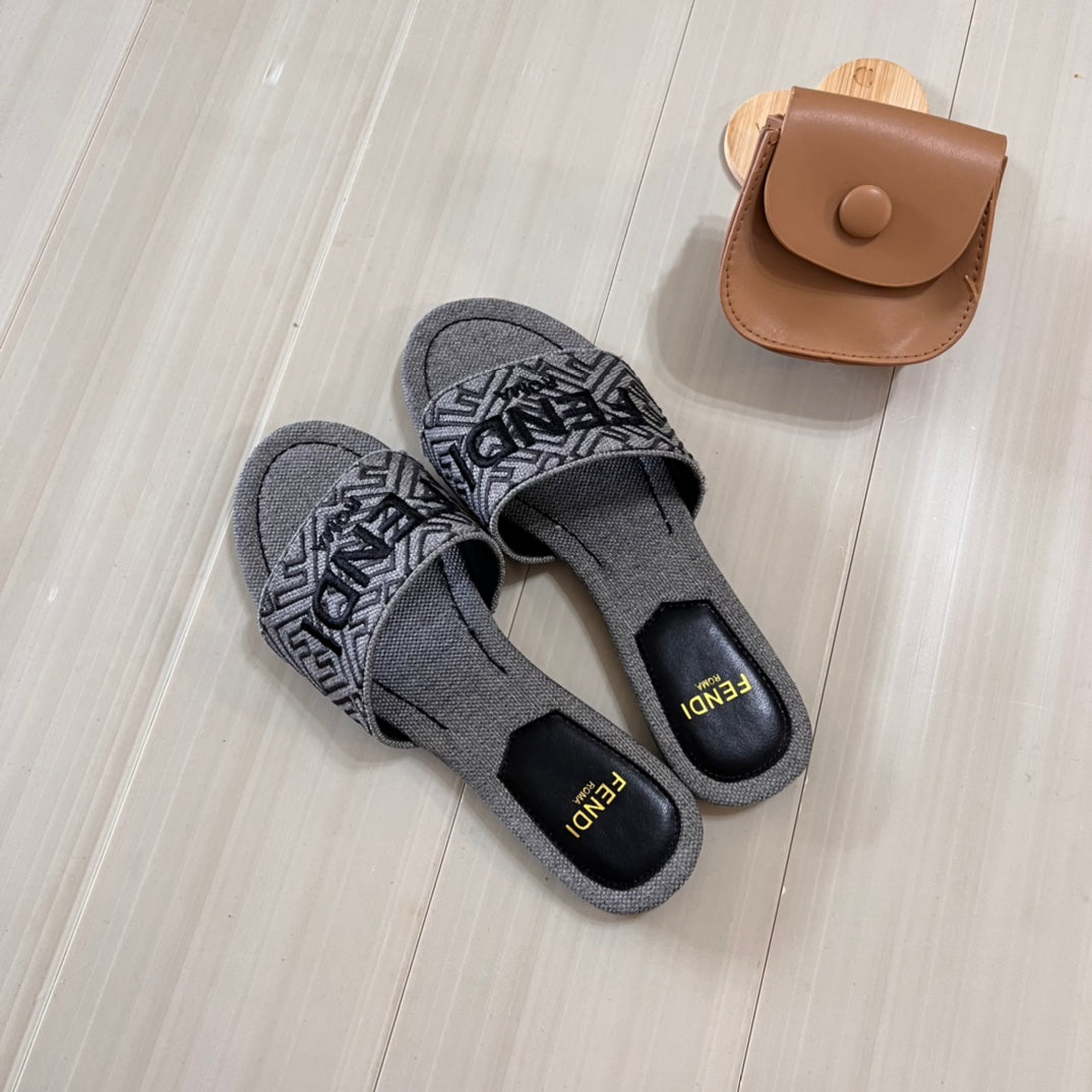 Canvas-1 F Printed Flat Slippers-1 mysite