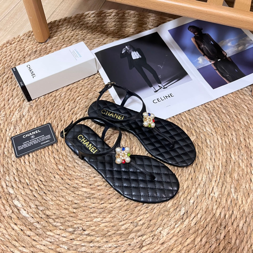 Clover Pearl Flip Flops-1 Sandals-1 mysite