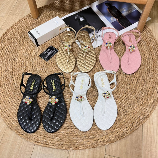 Clover Pearl Flip Flops-1 Sandals-1 mysite