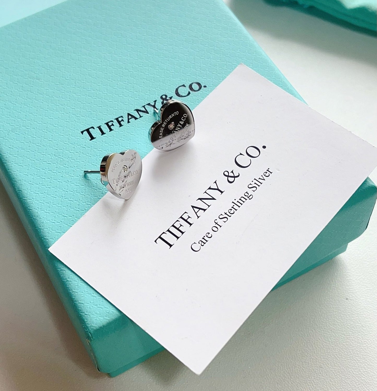 Simple heart earrings mysite