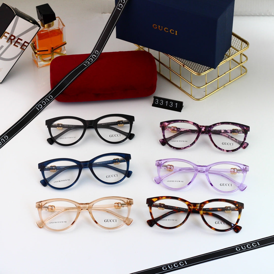 Fashion Metal G Frame Glasses-s mysite