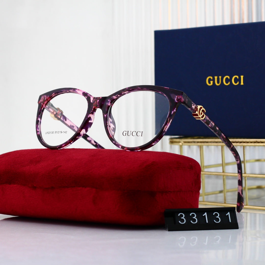 Fashion Metal G Frame Glasses-s mysite