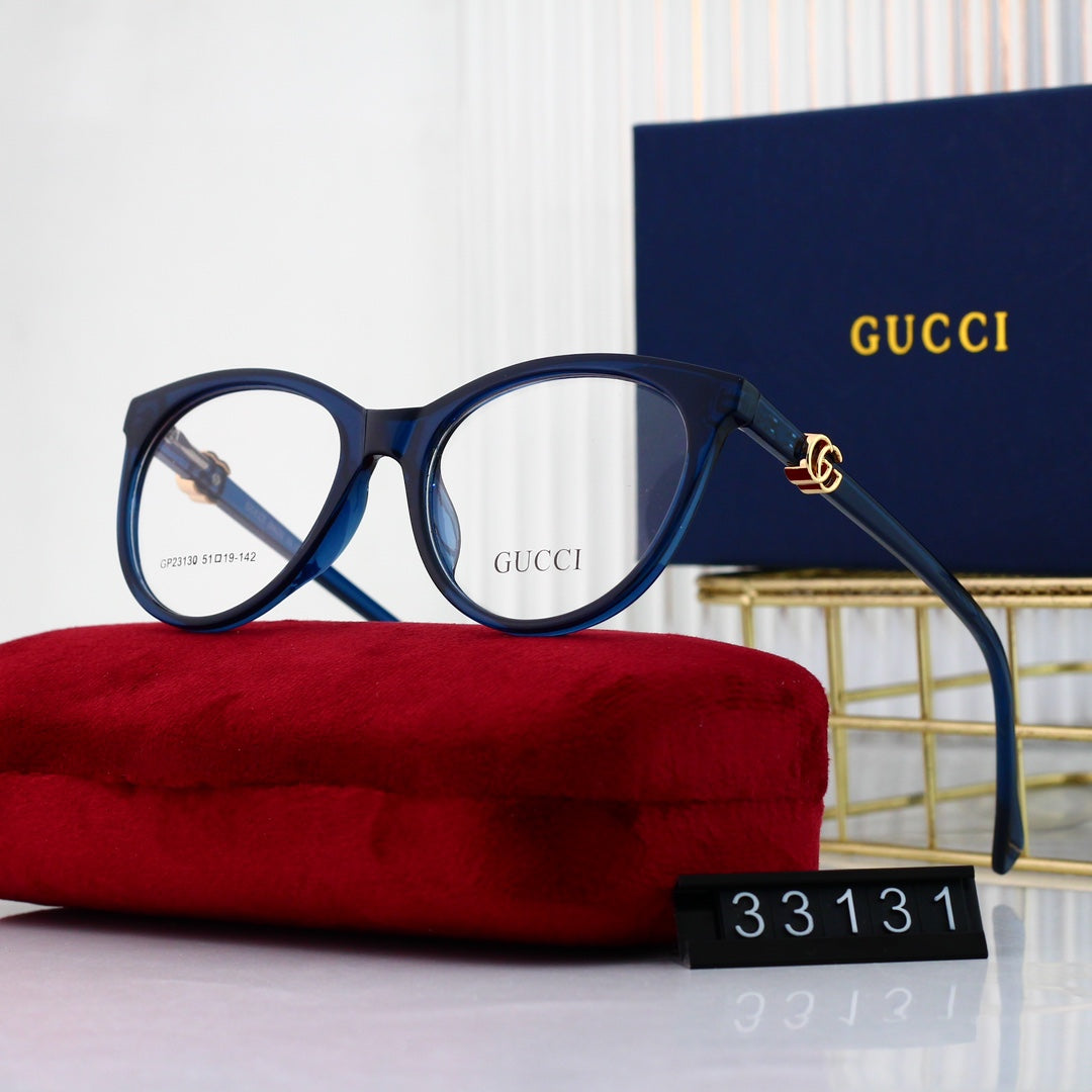 Fashion Metal G Frame Glasses-s mysite