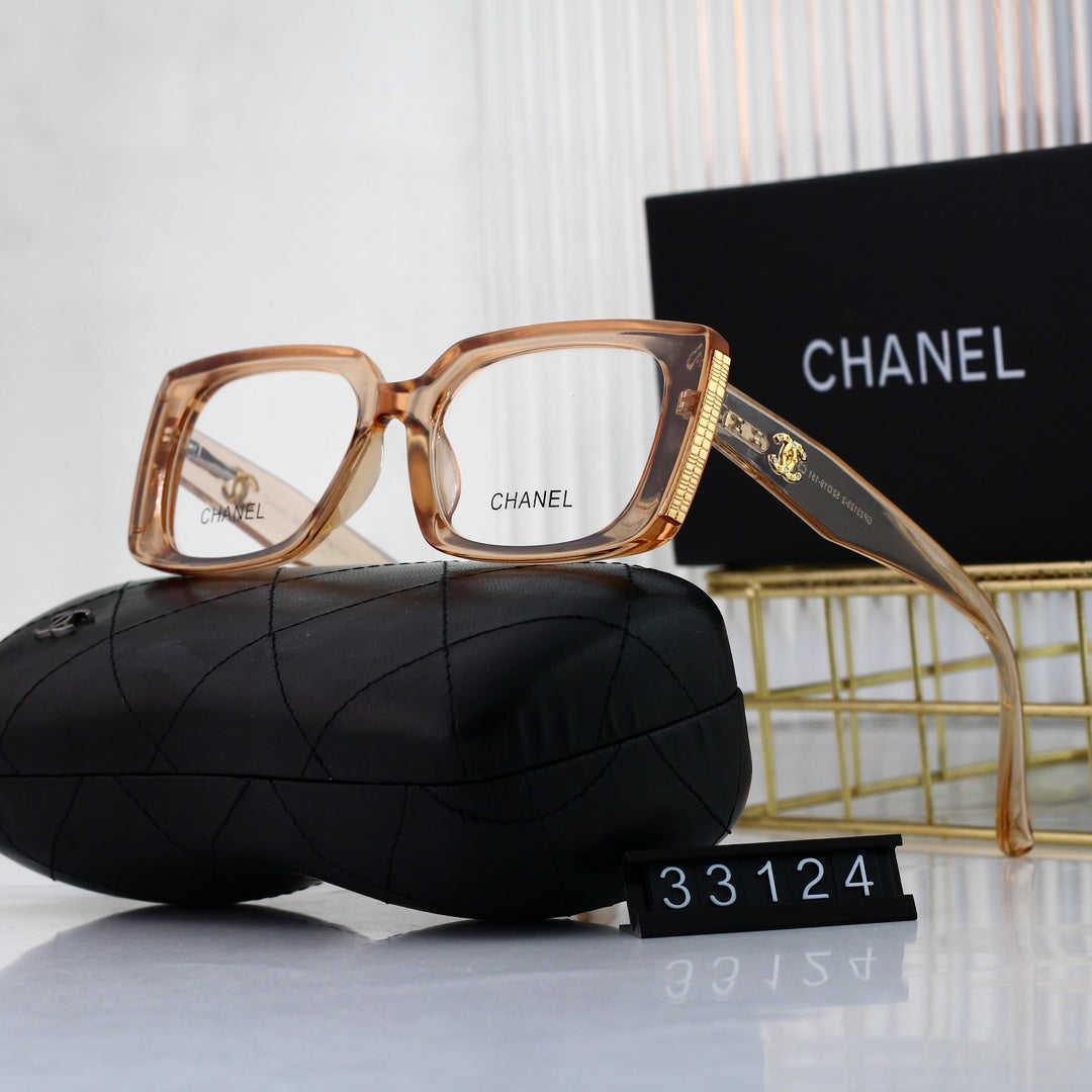 Square Thick Frame Fashion Glasses-s mysite