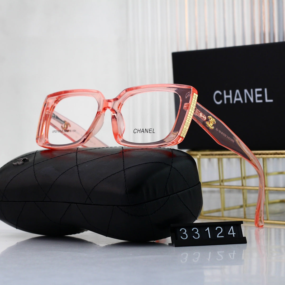 Square Thick Frame Fashion Glasses-s mysite