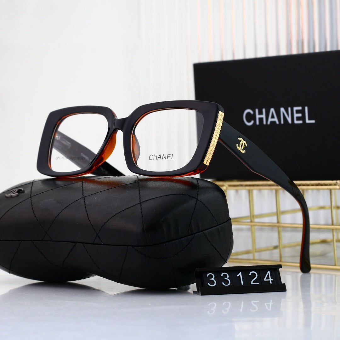 Square Thick Frame Fashion Glasses-s mysite