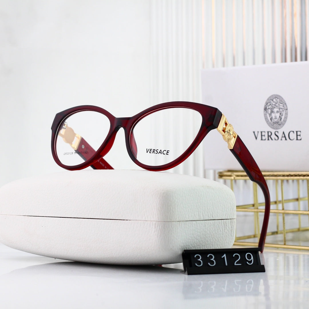 Retro Cat-Eye Metal Frame Glasses-s mysite