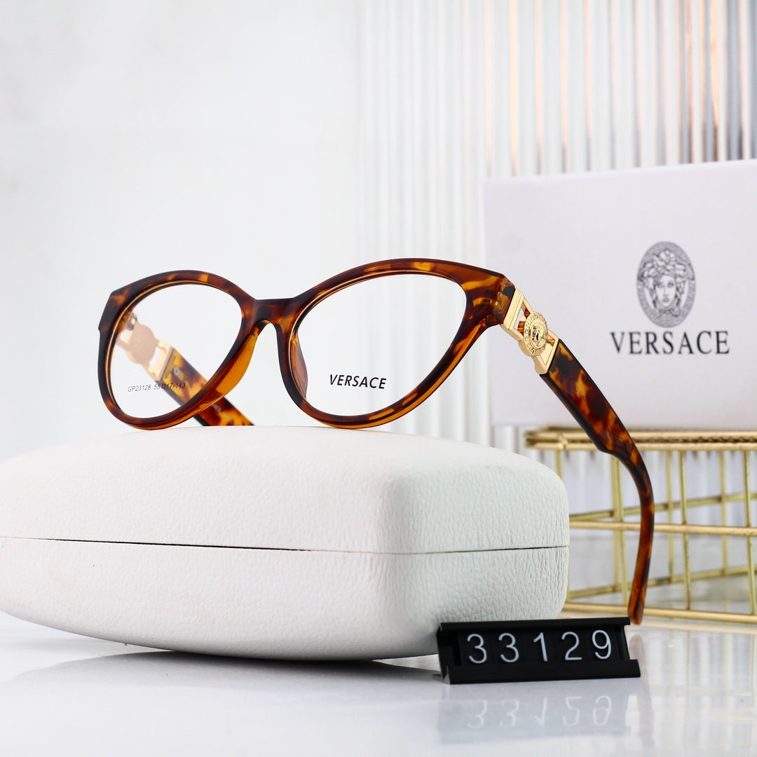 Retro Cat-Eye Metal Frame Glasses-s mysite