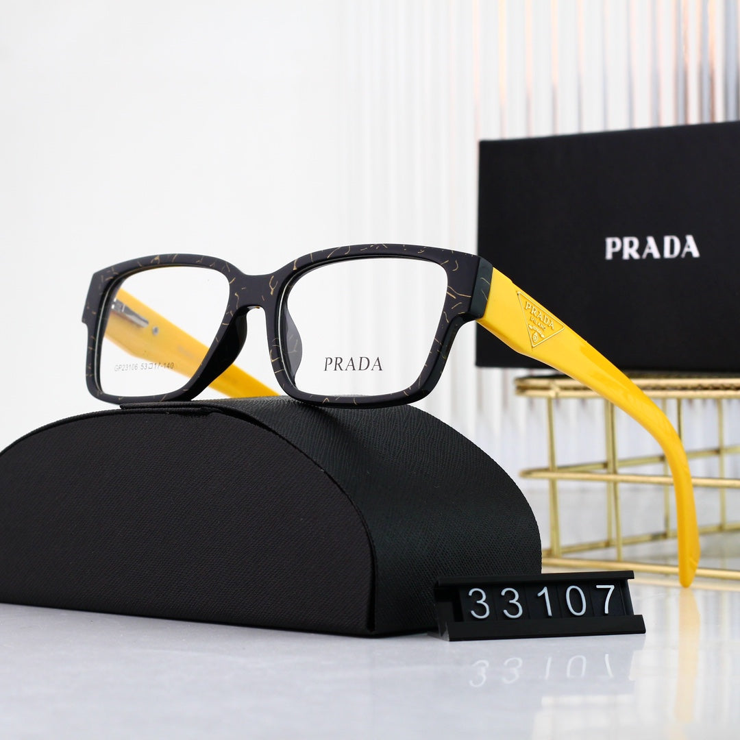Classic Triangle Logo Square Glasses-s mysite