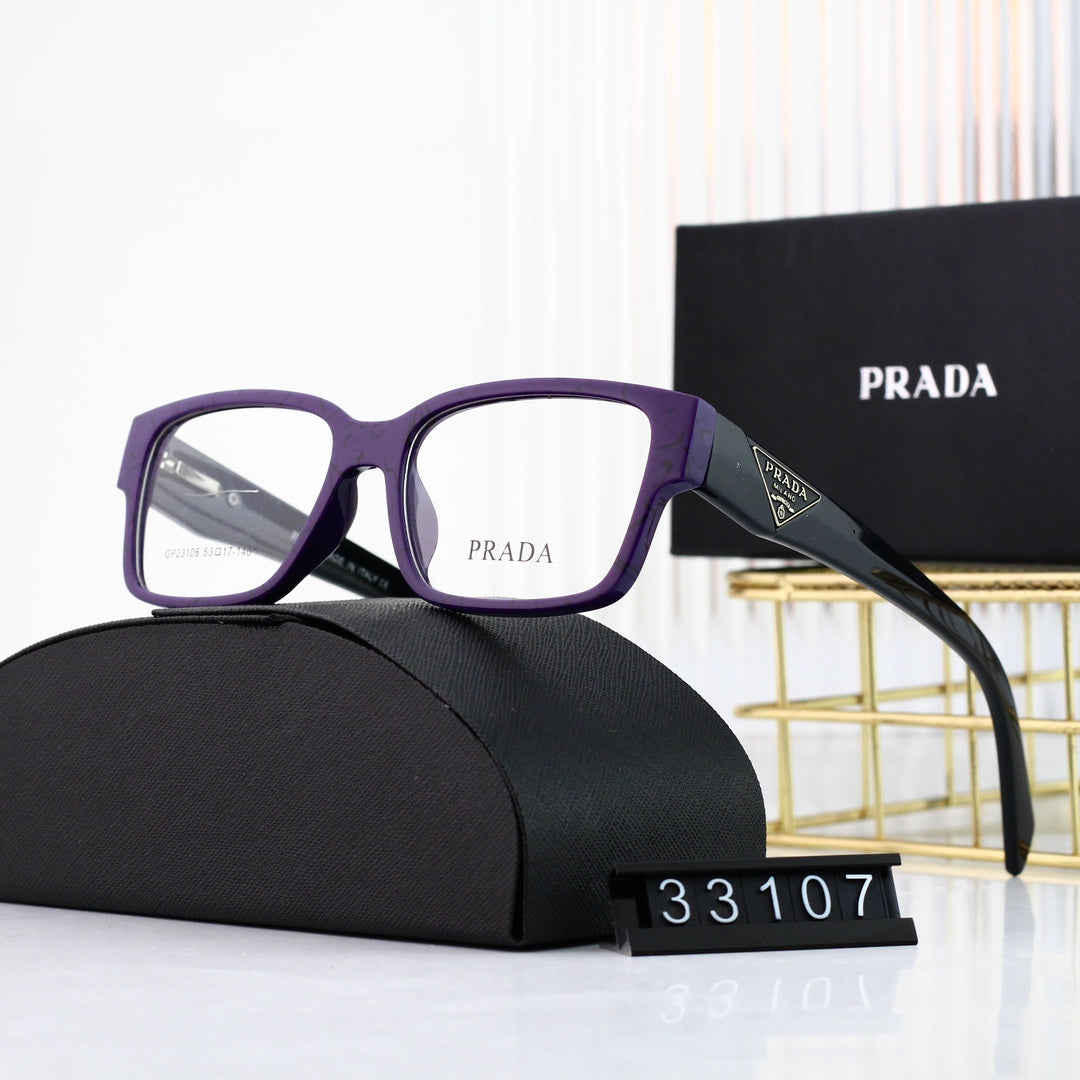 Classic Triangle Logo Square Glasses-s mysite