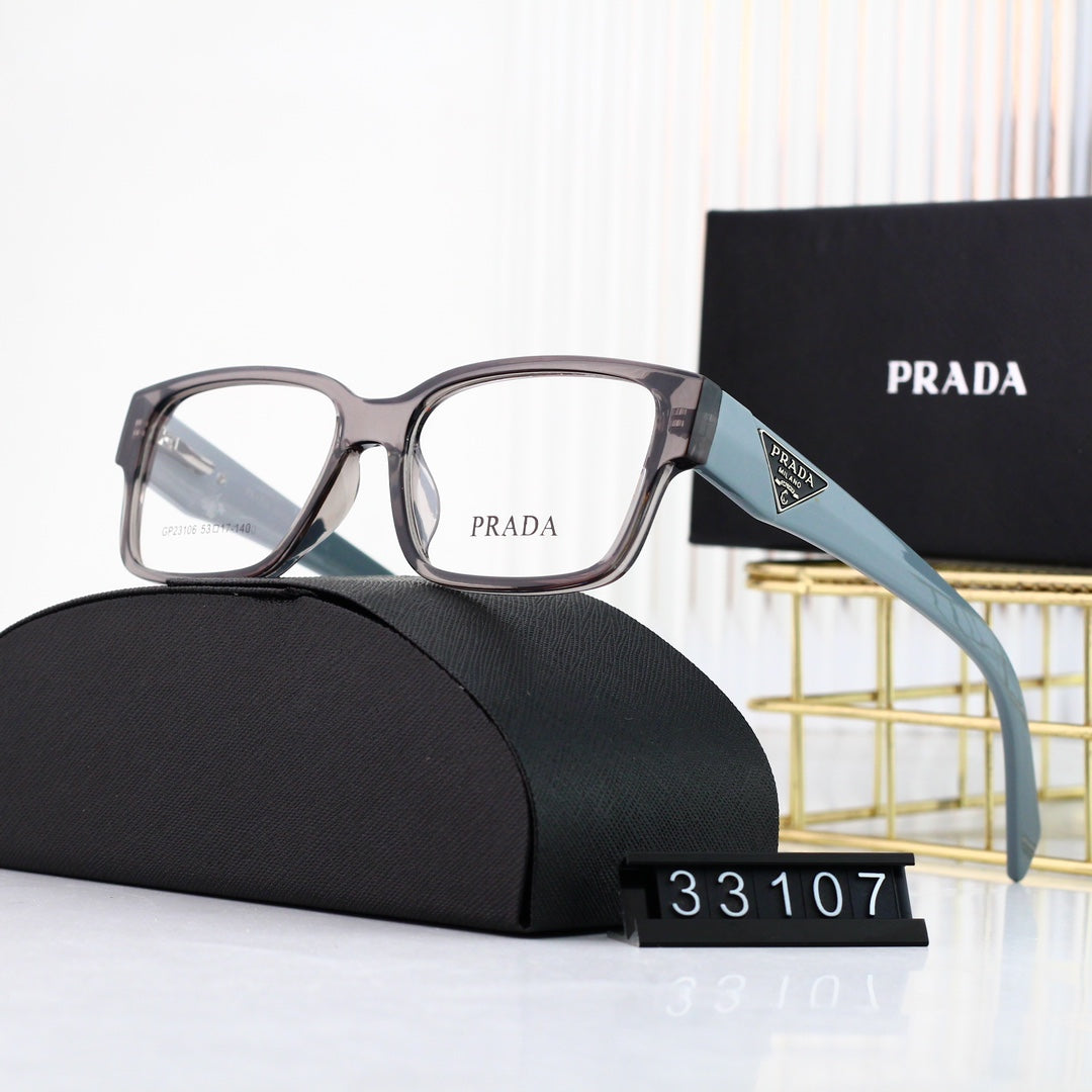 Classic Triangle Logo Square Glasses-s mysite