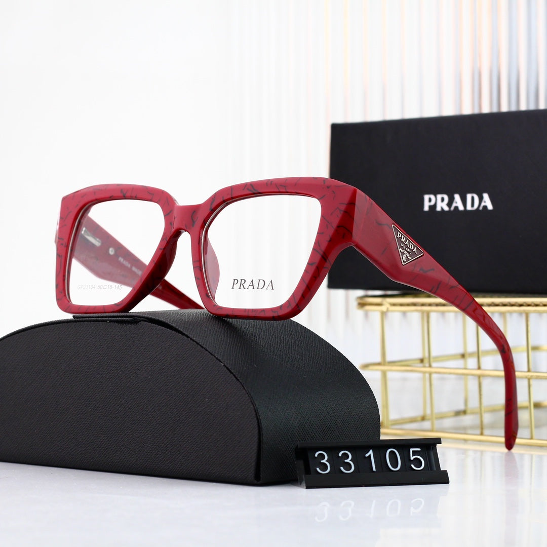 Retro Classic Triangle Logo Glasses-s mysite