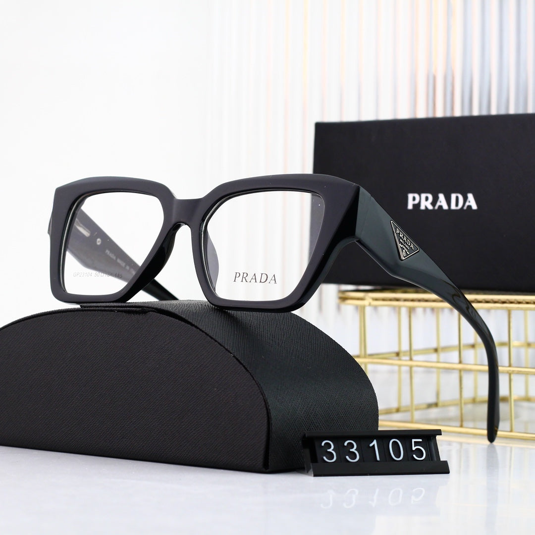 Retro Classic Triangle Logo Glasses-s mysite
