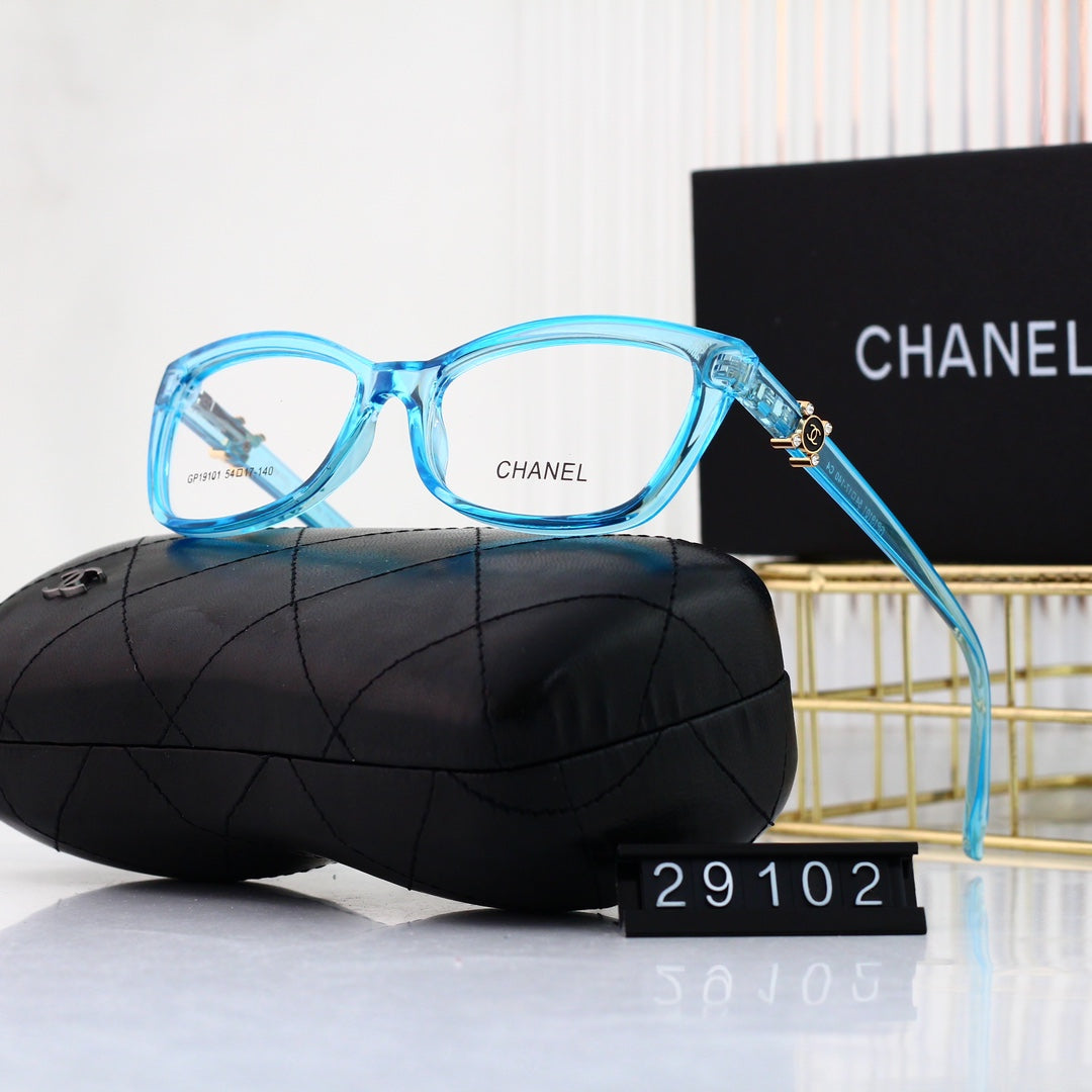 Fashionable Rhinestone Logo Glasses-s mysite