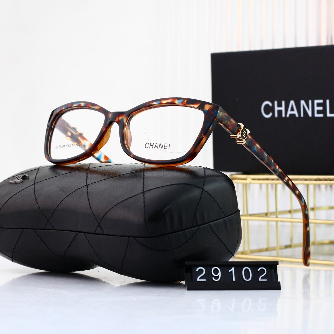 Fashionable Rhinestone Logo Glasses-s mysite