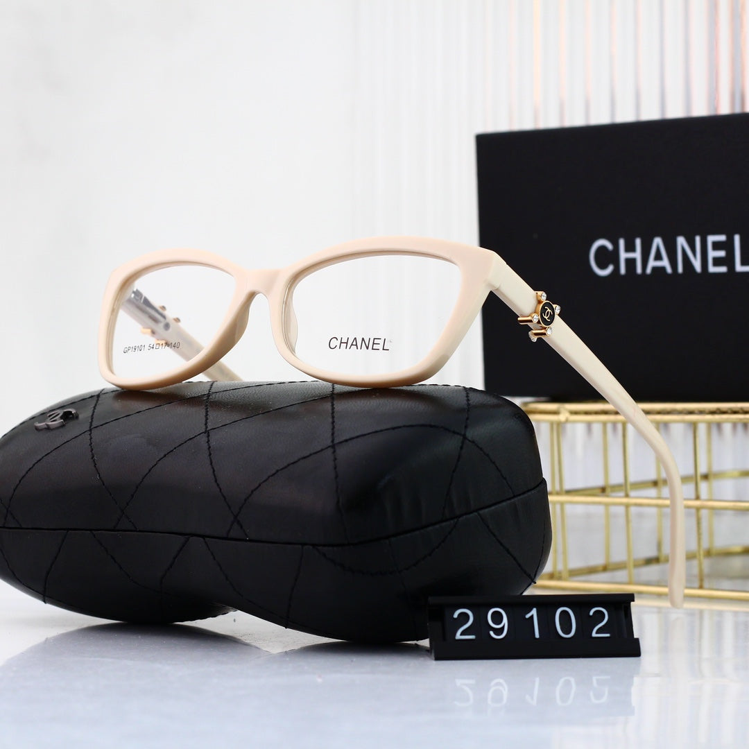 Fashionable Rhinestone Logo Glasses-s mysite