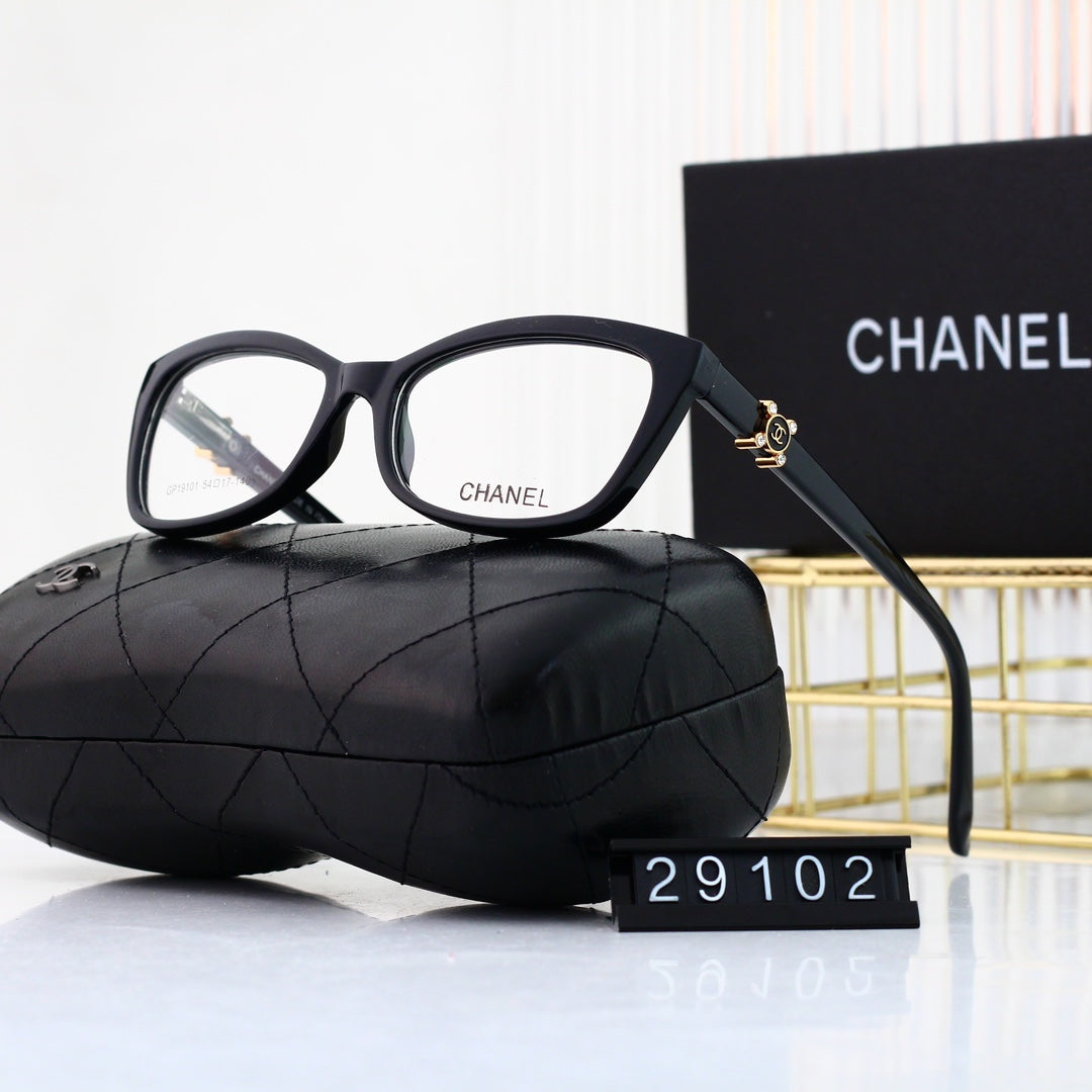 Fashionable Rhinestone Logo Glasses-s mysite