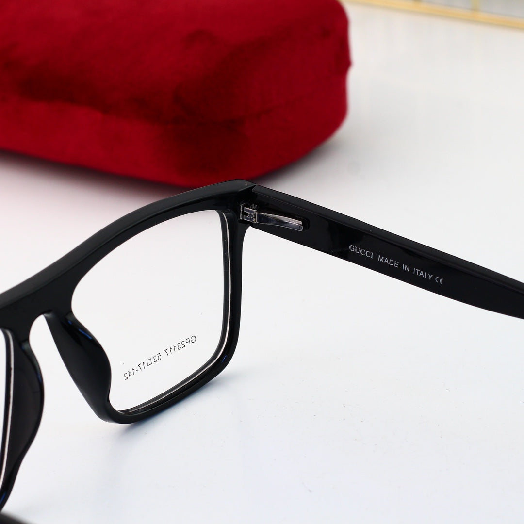 Unisex Fashionable Striped Rim Glasses-s mysite