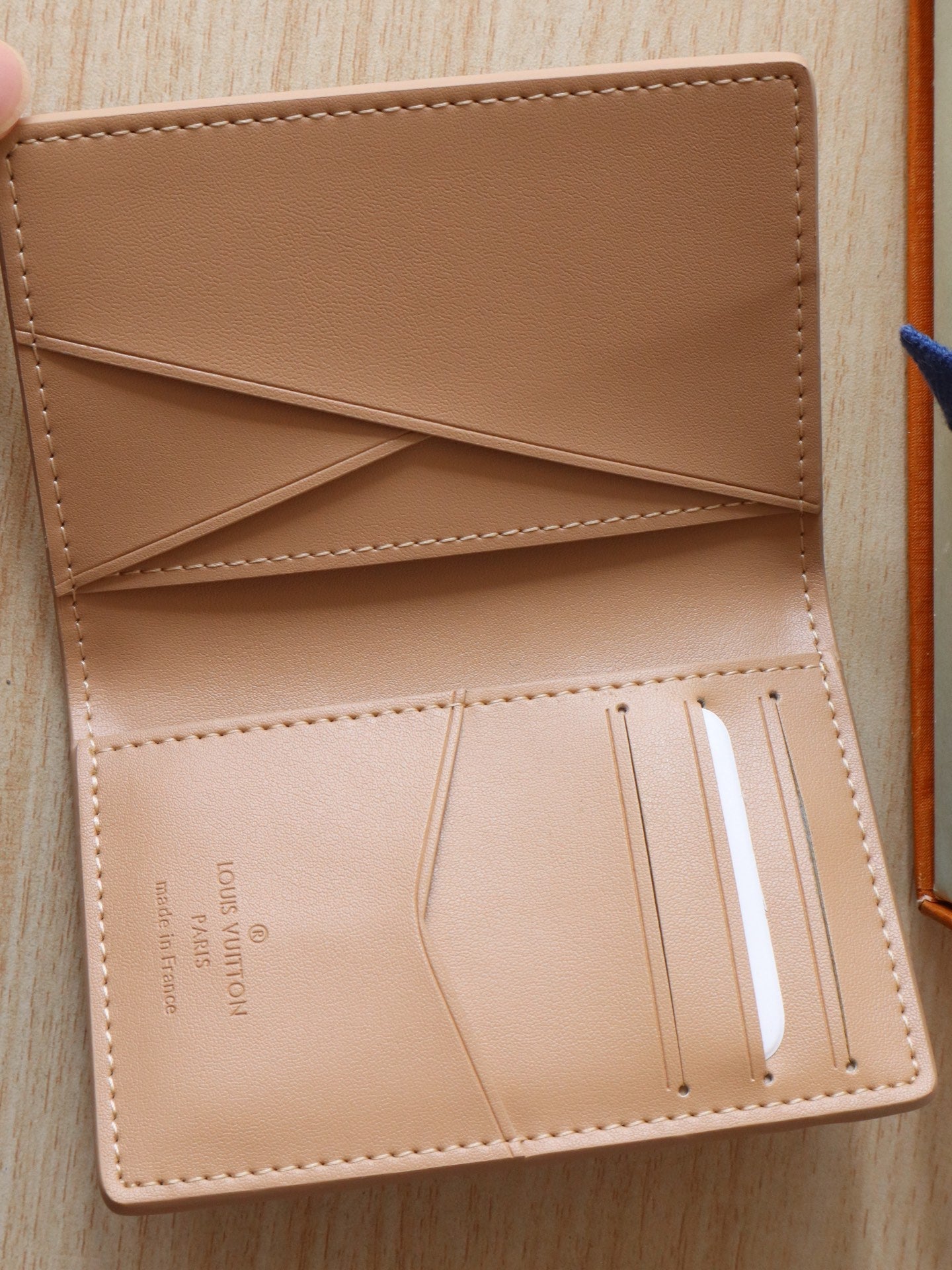 LV Pocket Organizer Monogram Grained Taurillon Cowhide mysite