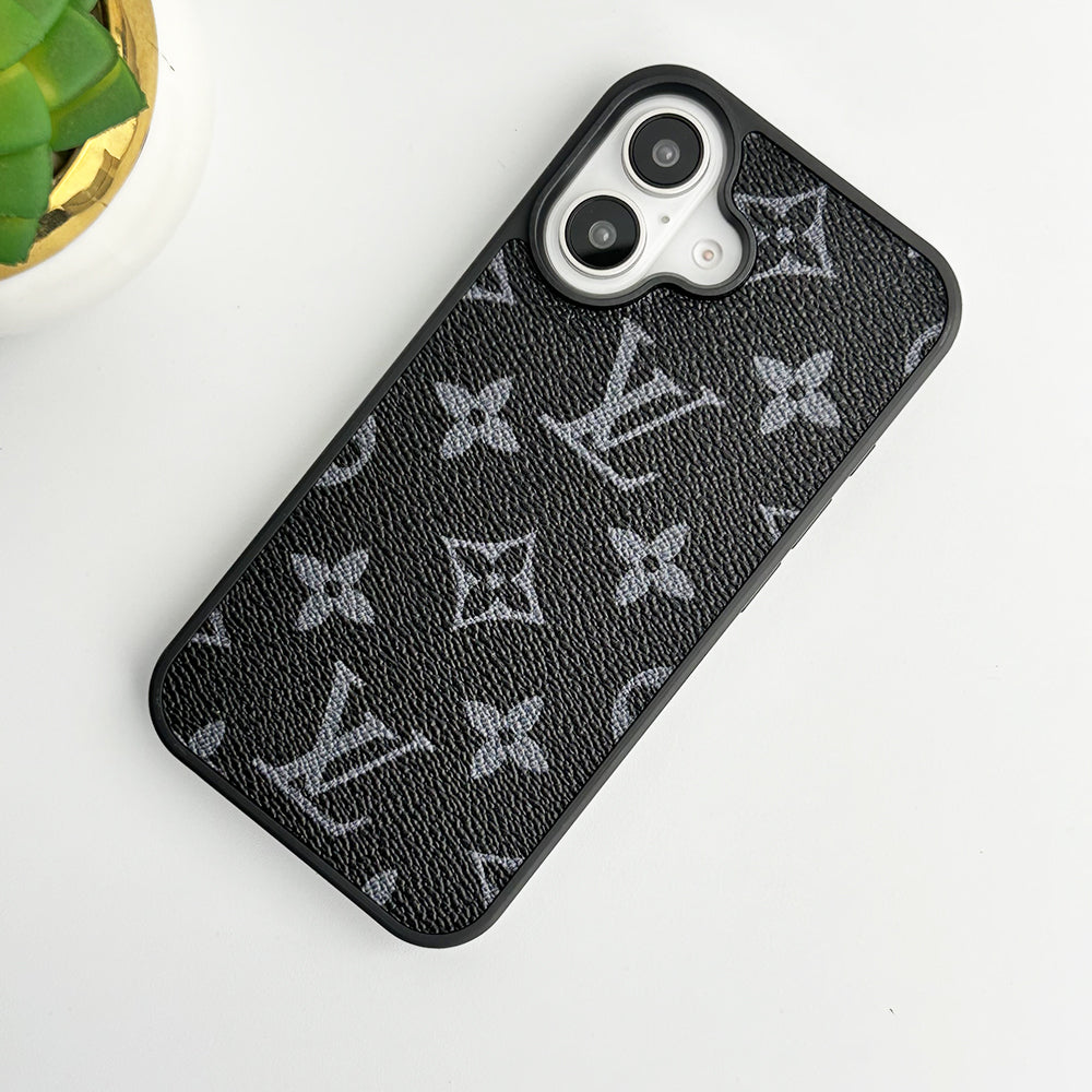 Luxury Brand Leather Case For iPhones mysite