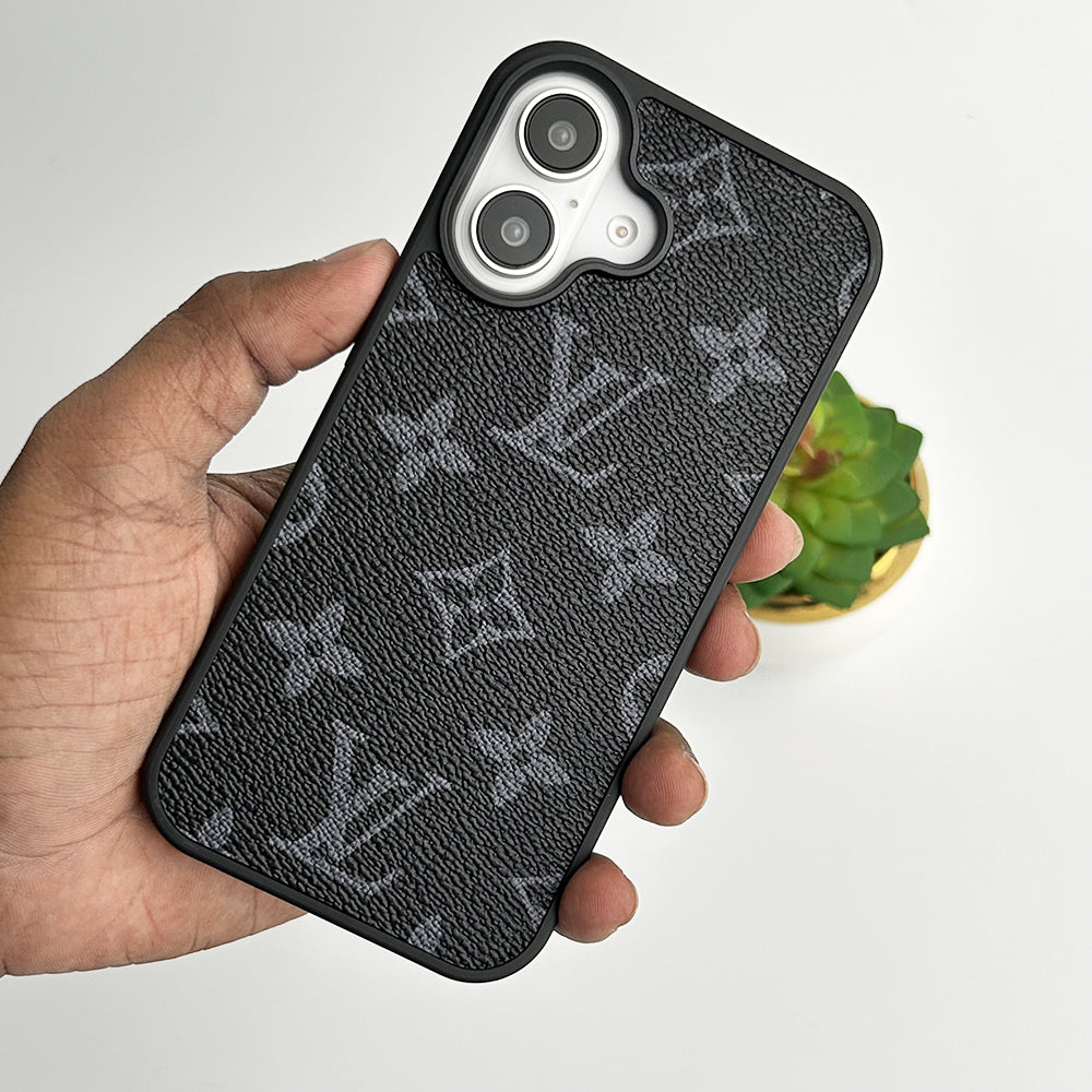 Luxury Brand Leather Case For iPhones mysite