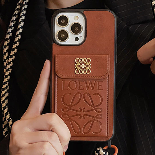Loe Card Holder Leather iPhone Case1 mysite