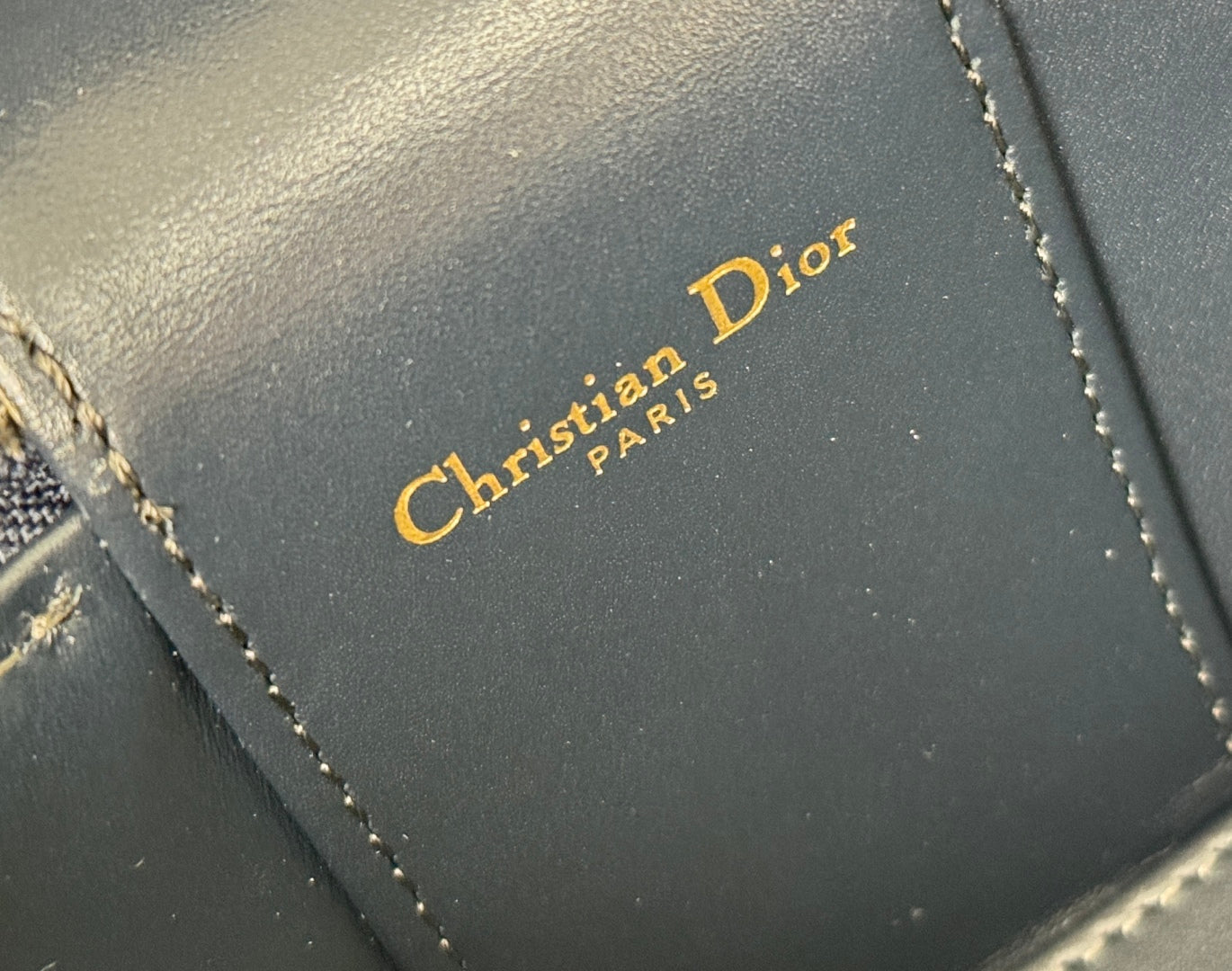 CD  Signature Vanity Case 16cm Blue Jacquard mysite