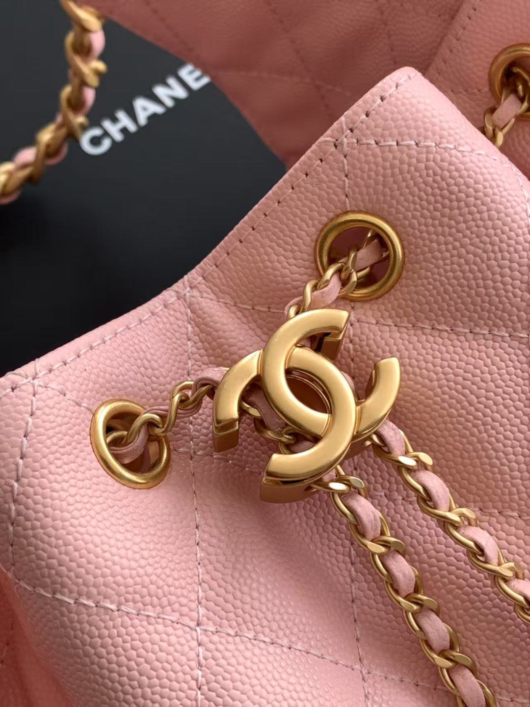 CC 25C Hobo Bag 30cm Pink Grained Calfskin mysite