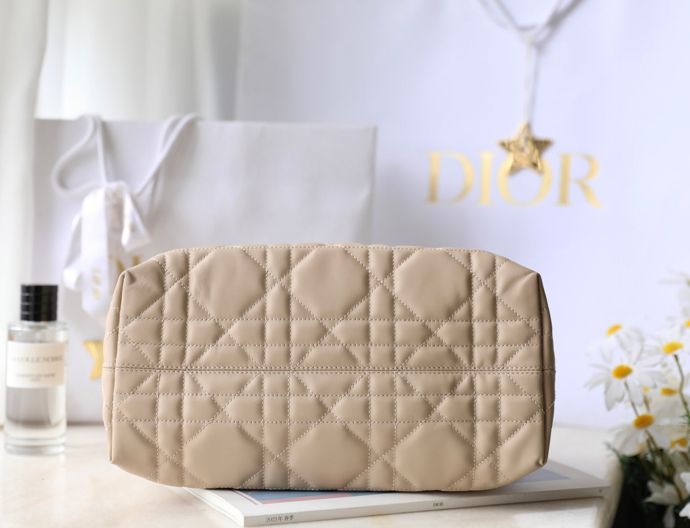 CD Toujours Bag 28.5 Light Beige Calfskin mysite