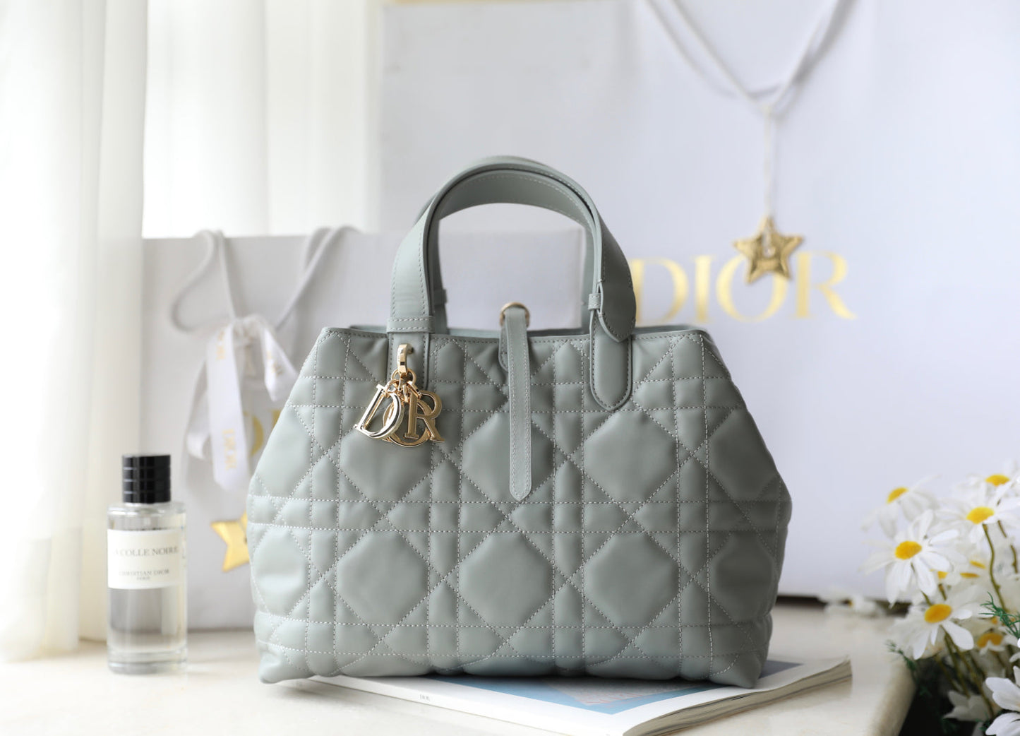 CD Toujours Bag 28.5 Light Blue Calfskin mysite