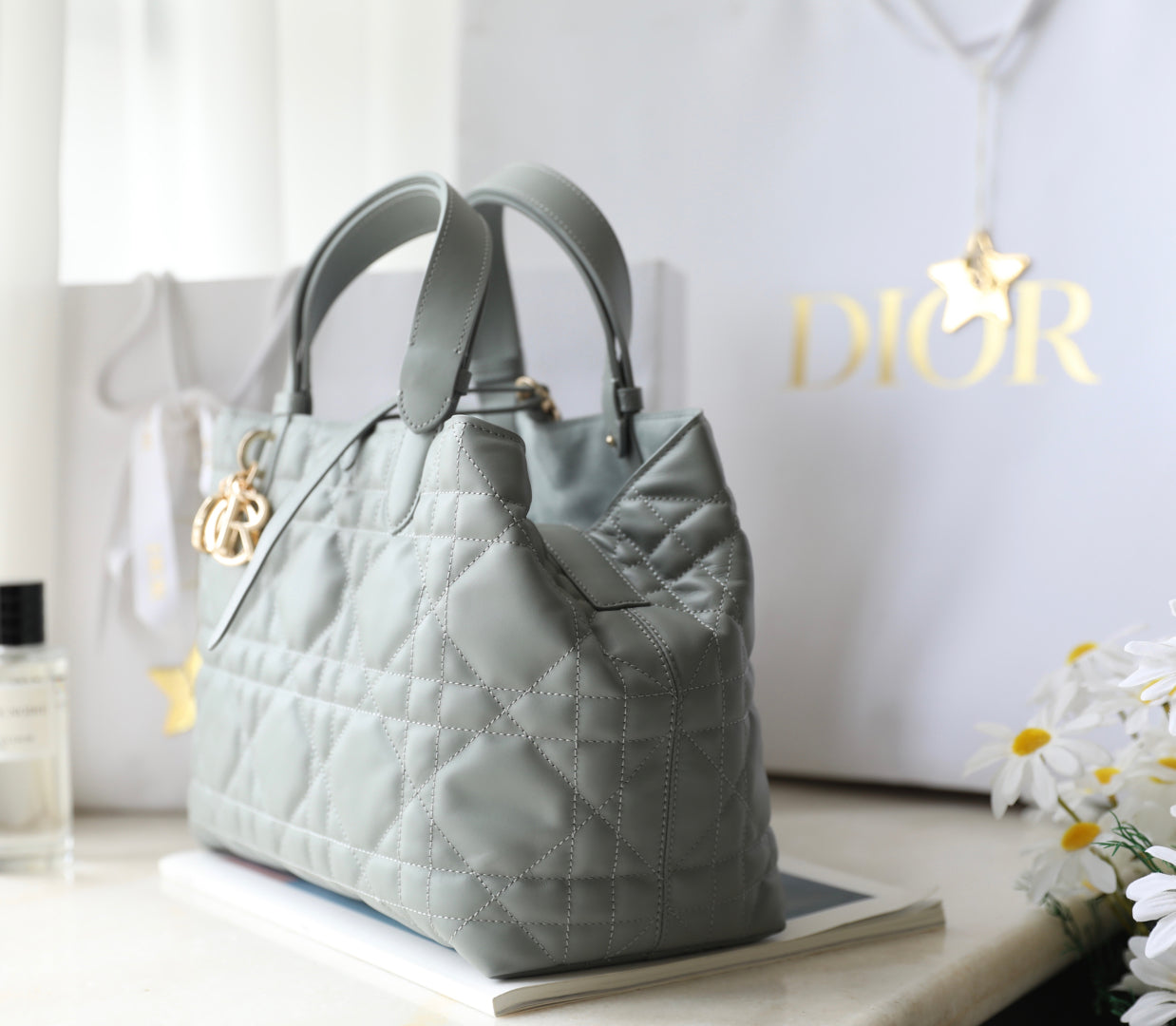CD Toujours Bag 28.5 Light Blue Calfskin mysite