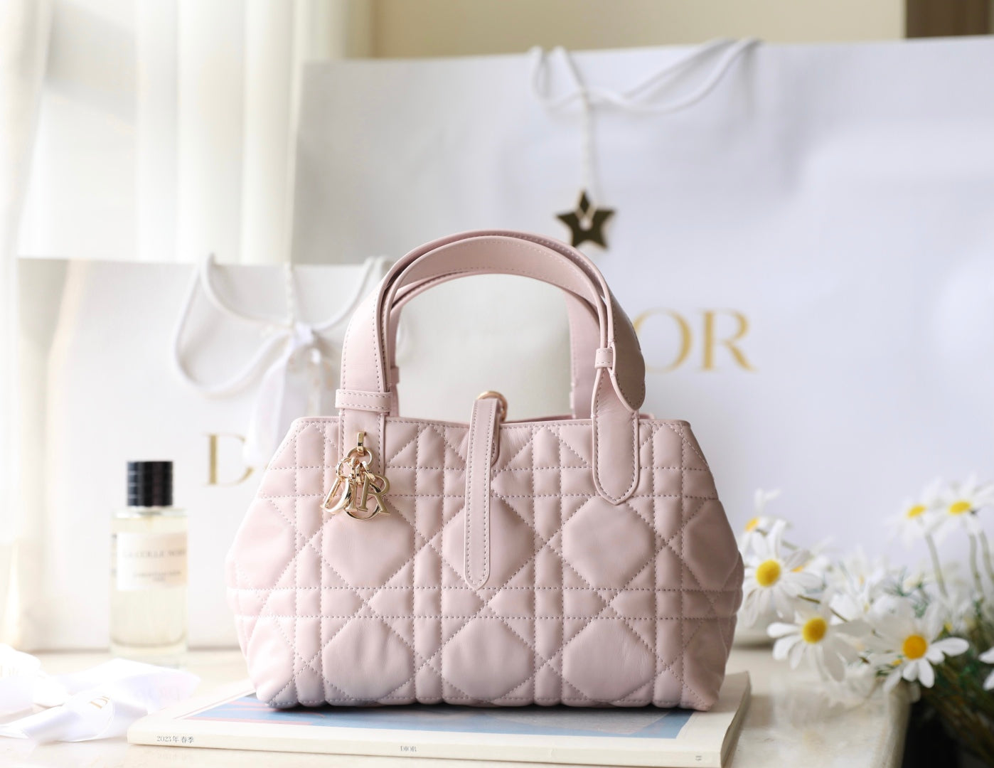 CD Toujours Bag Pink Calfskin mysite