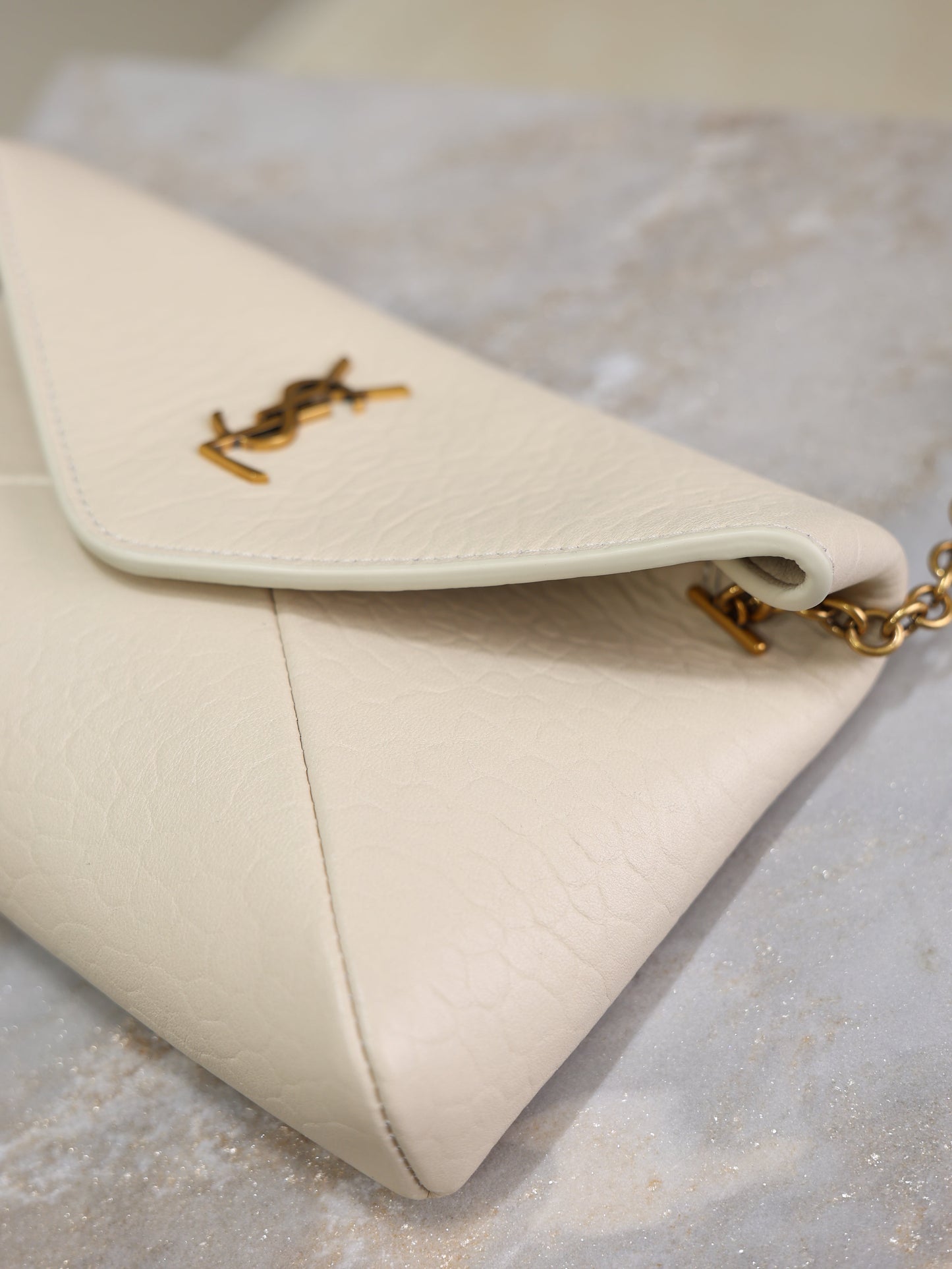 Prada Calypso Bag 19cm White Elephant Leather mysite