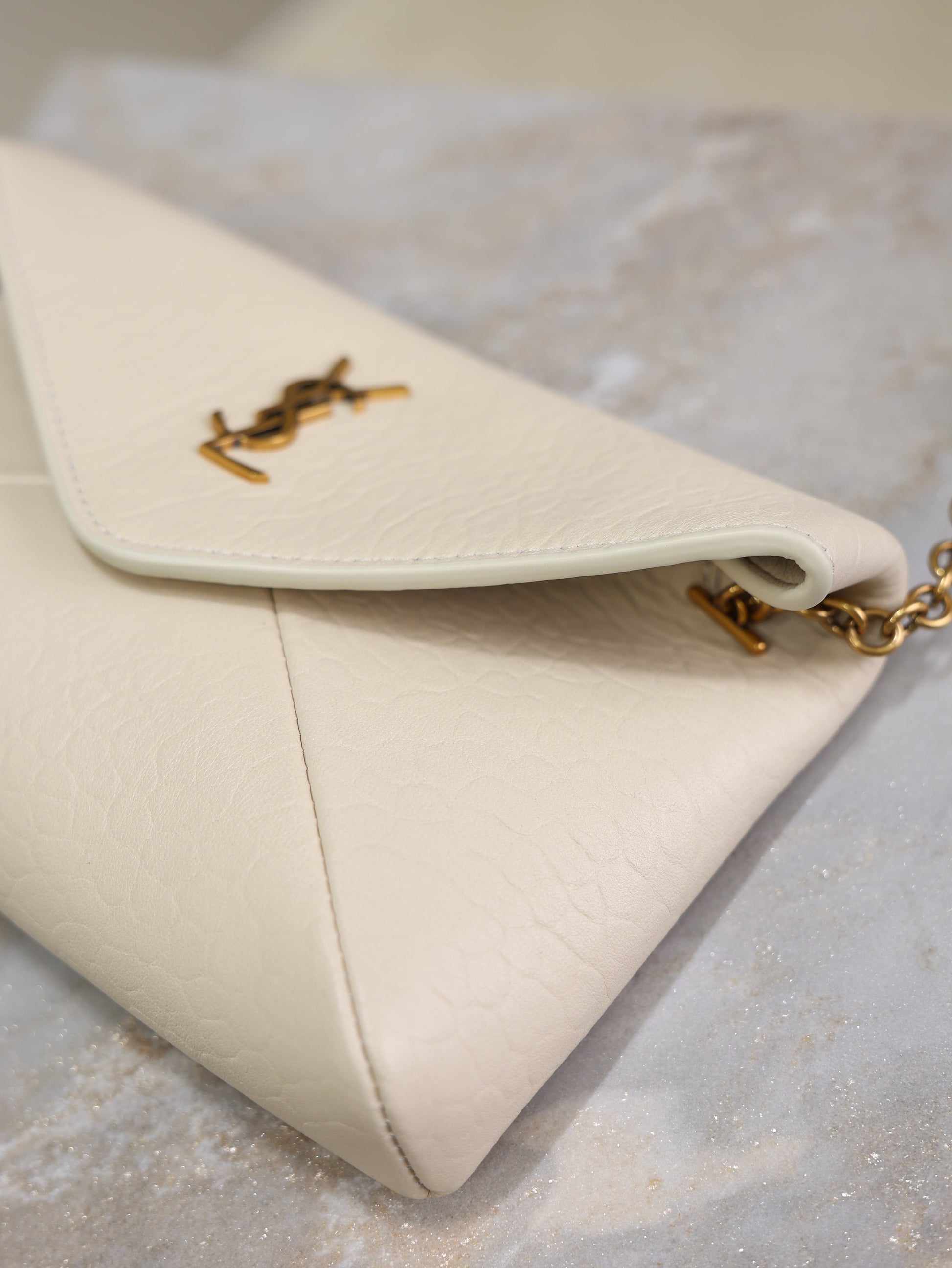 Prada Calypso Bag 19cm White Elephant Leather mysite