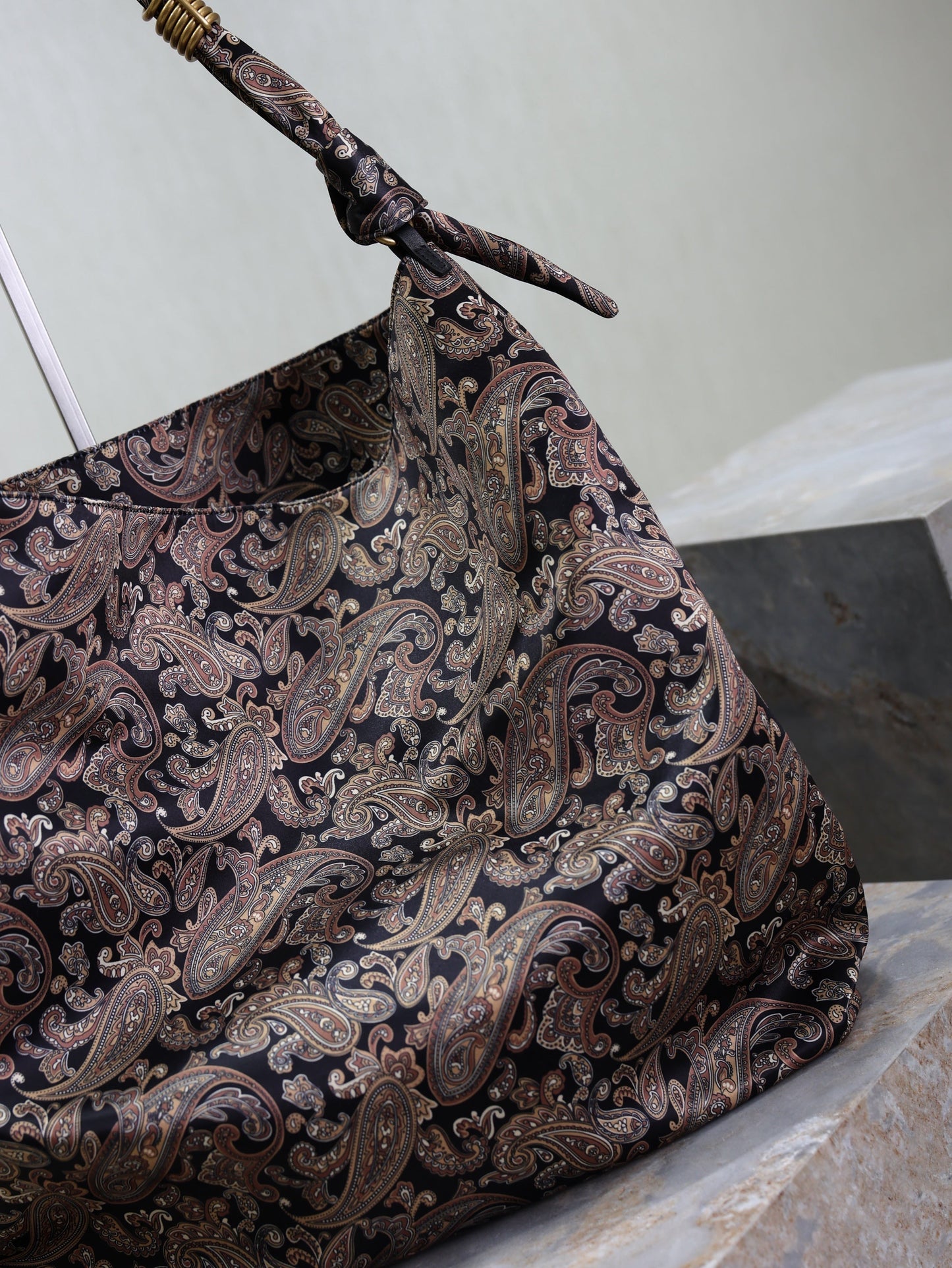 Prada AMALIA Tote Bag 40cm Jacquard Frabic GHW mysite