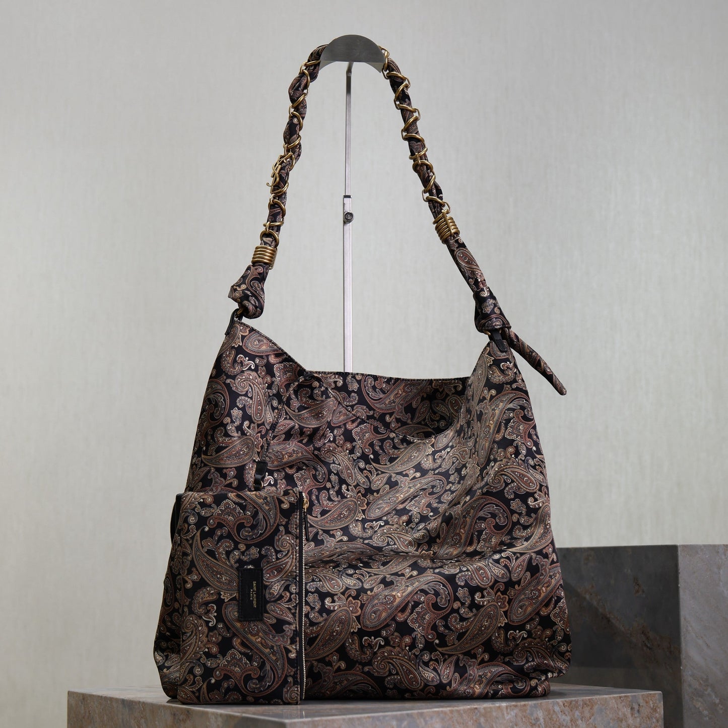 Prada AMALIA Tote Bag 40cm Jacquard Frabic GHW mysite