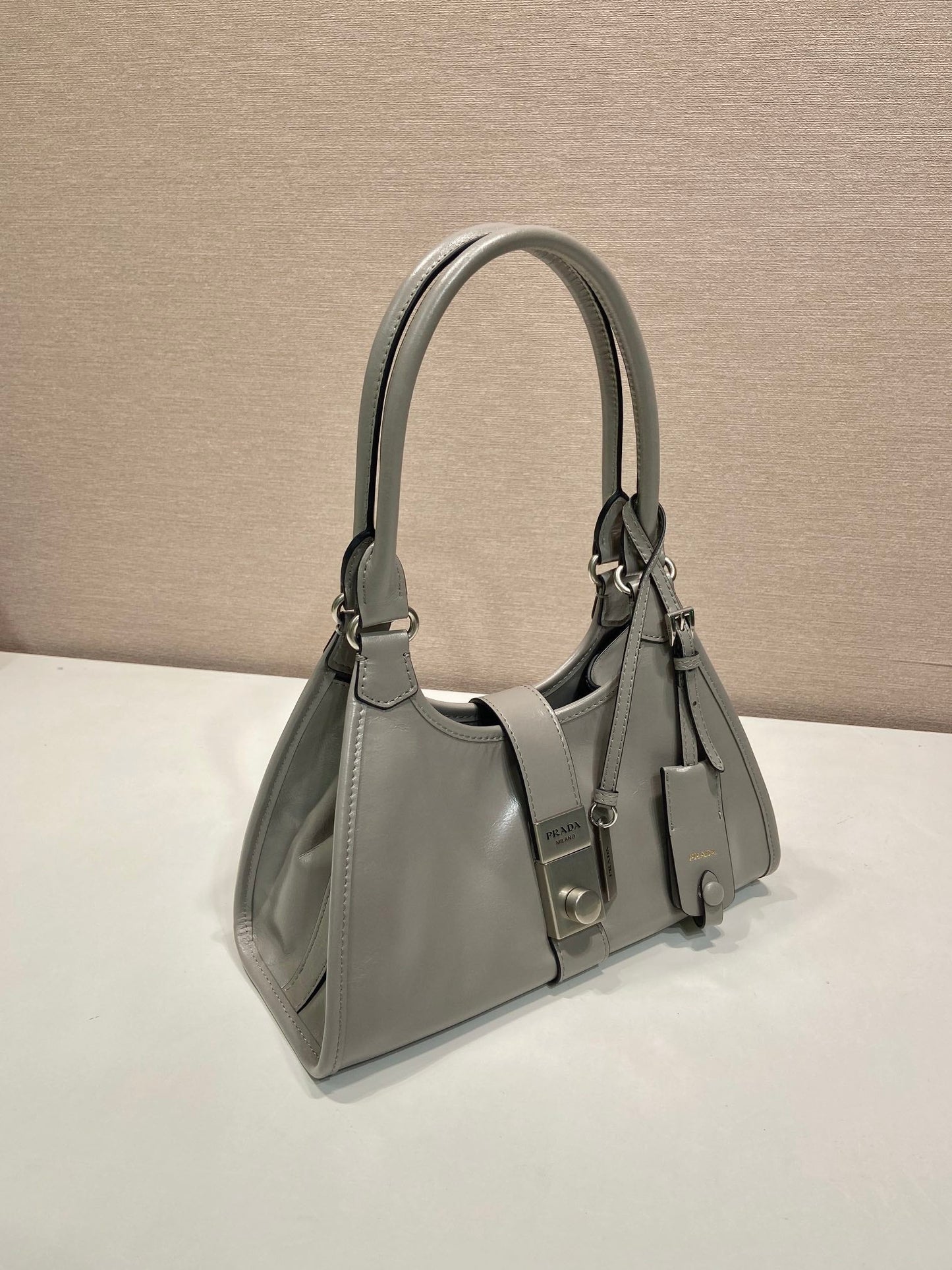 PRA mini catwalk model gray leather and top-grade hardware 339955 mysite