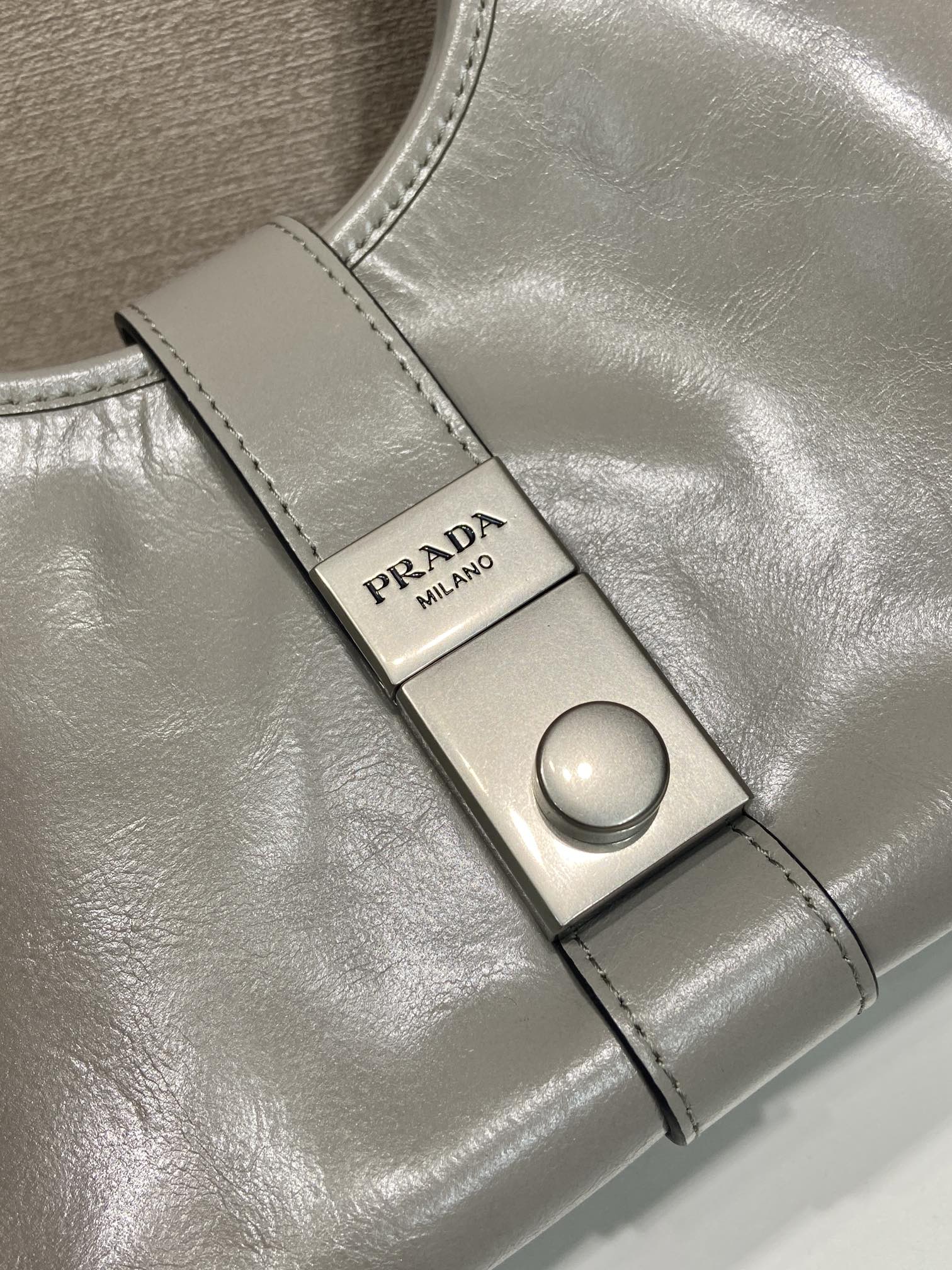 PRA mini catwalk model gray leather and top-grade hardware 339955 mysite